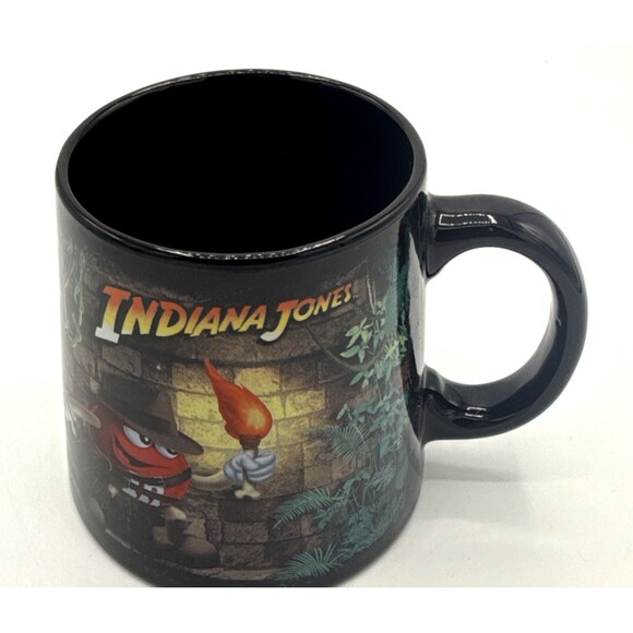 Red M & M  Indiana Jones Temple of Doom Coffee/Tea Mug/Cup 12 Oz  2008 - Picture 16 of 16